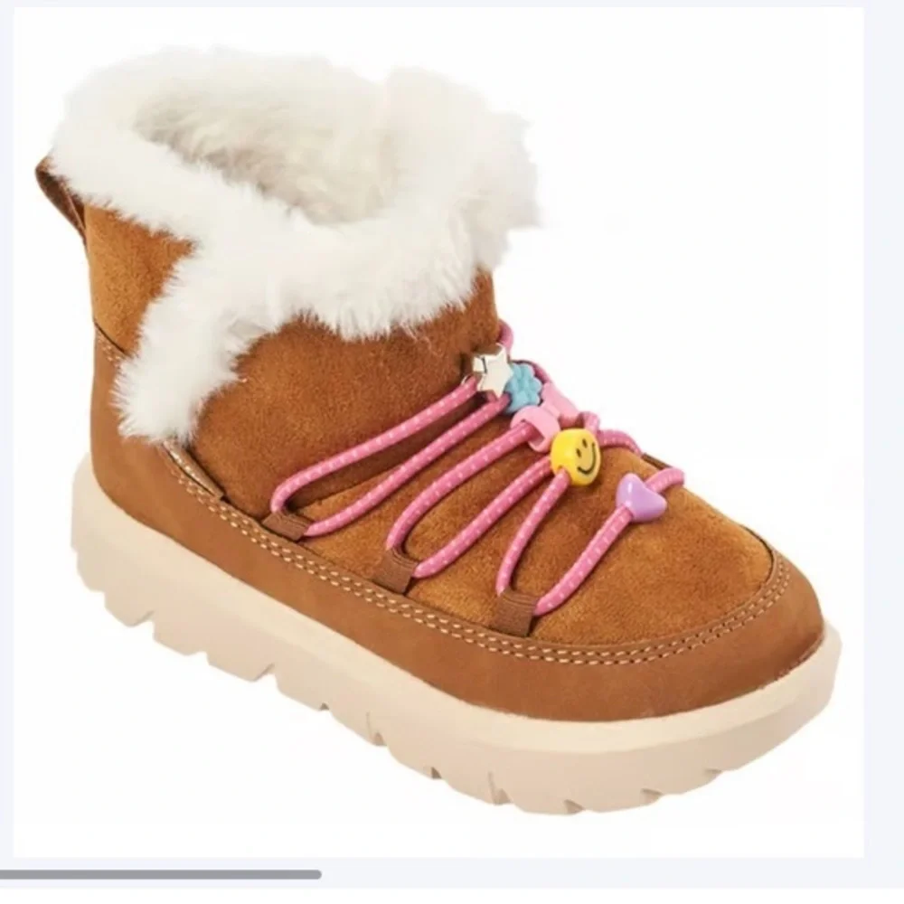 Carter’s Little Girls Charmane Ankle Boots NEW Sz 8